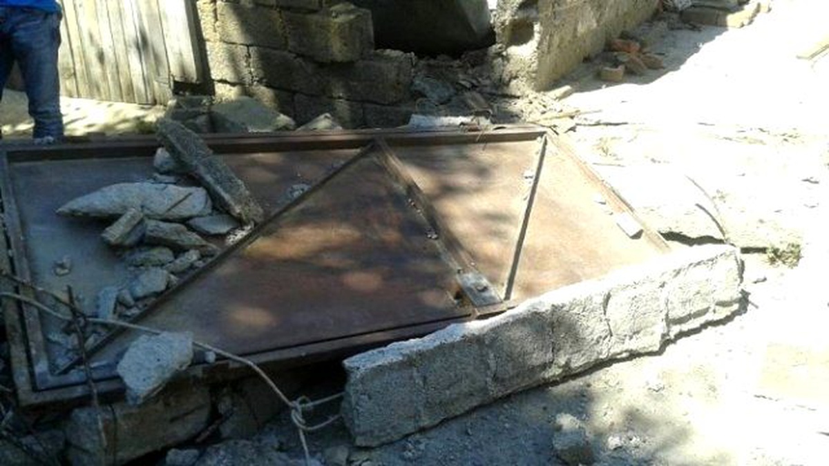 Göçük Altında Kalan Bir Kişi Yaraladı