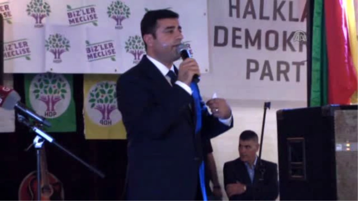 Hdp Eş Genel Başkanı Demirtaş, Hollanda\'da