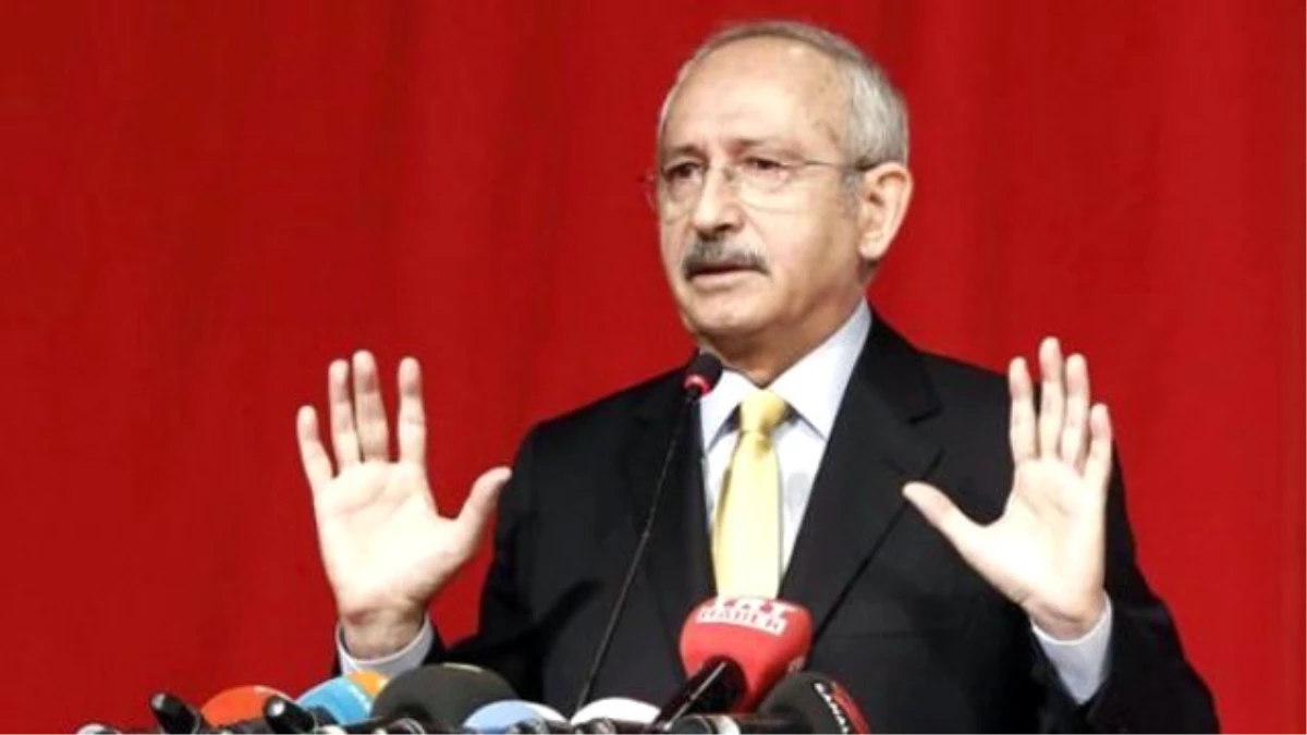 Kılıçdaroğlu\'ndan Genelkurmay\'a: Yarbay\'a Sahip Çıkın