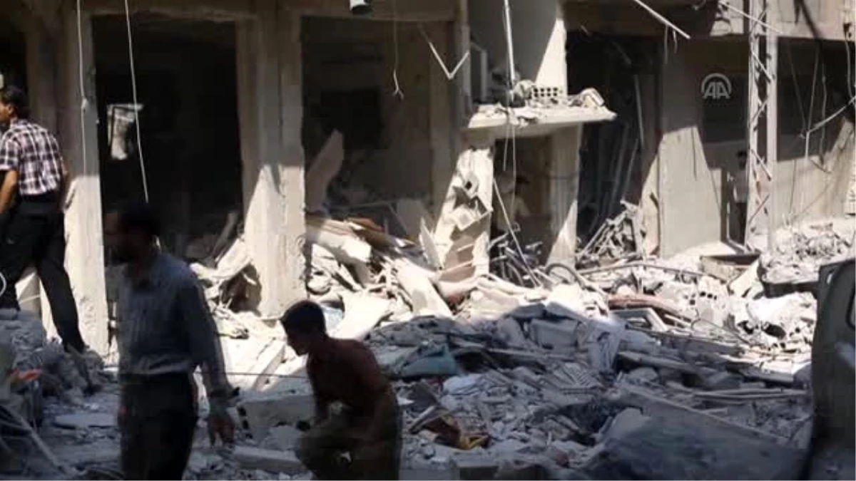 Suriye\'de Sivil Yerleşim Yerleri Bombalandı