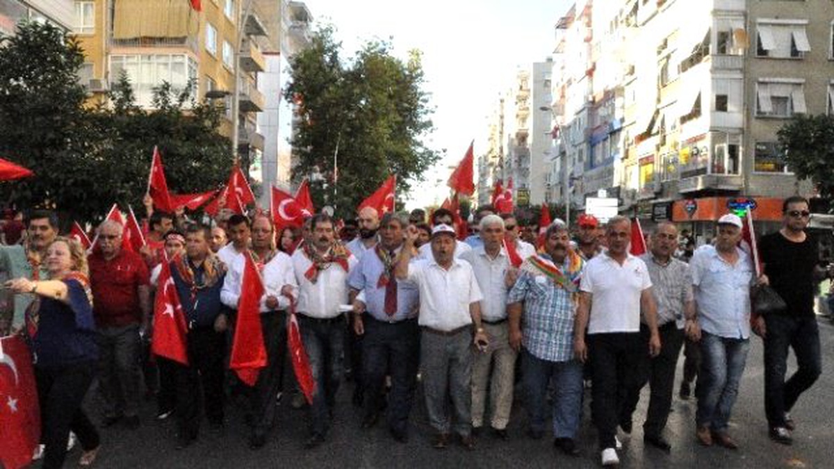 Yörüklerden Terörü Kınama ve Birlik Yürüyüşü