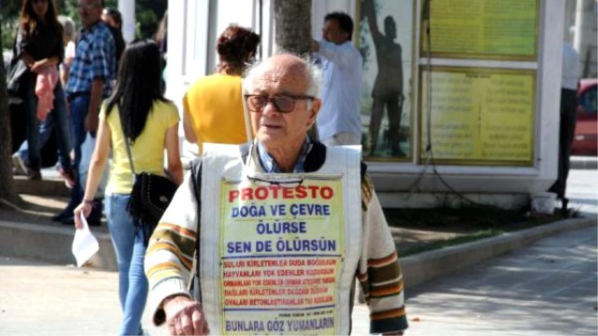 88 Yaşındaki Emekli, Ormanların Korunması İçin Türkiye\'yi Dolaşıyor