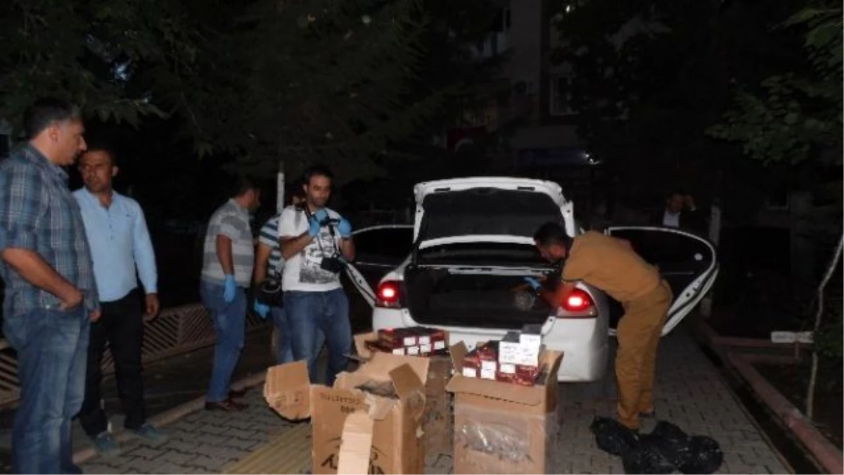 Adıyaman\'da Bin 600 Paket Kaçak Sigara Ele Geçirildi