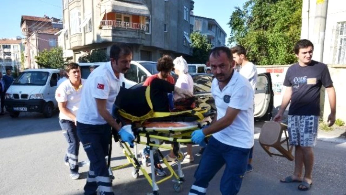 Bafra\'da Kaza: 2 Yaralı