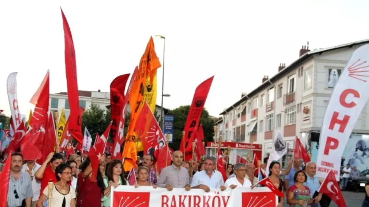 Bakırköylülerden Zafer Yürüyüşü