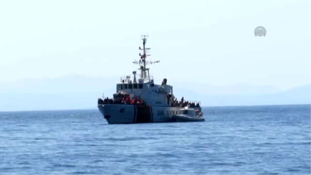 Ege Denizi\'nde 120 Kaçak Yakalandı