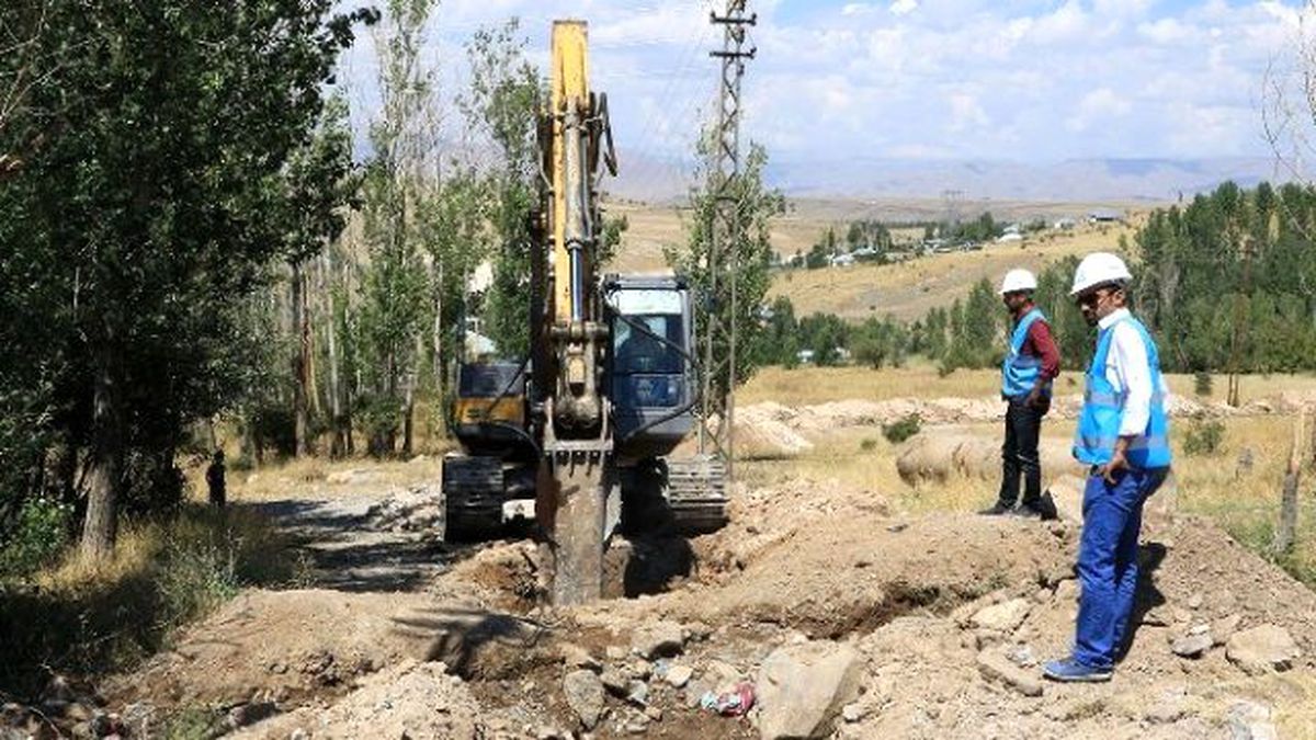Erciş\'in İçme Suyu Hattı Değişiyor
