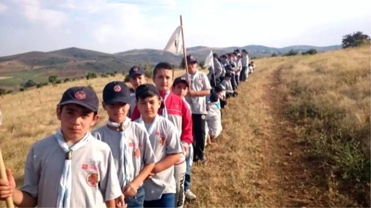 İzciler 5 Günlük Kamp Düzenlendi