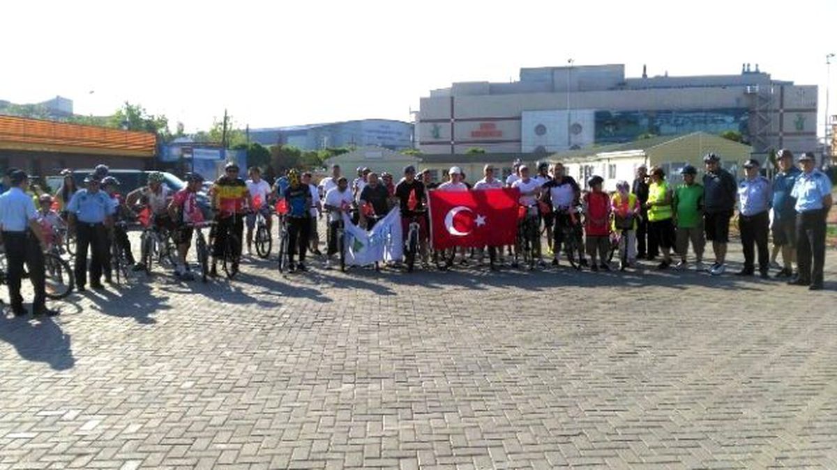 İzmitte Pedallar 30 Ağustos İçin Çevrildi