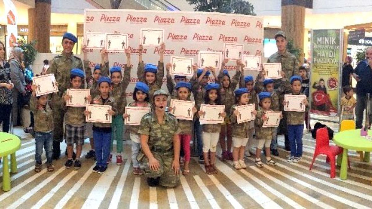 Kahramanmaraş Piazza\'nın Minik Kahramanları