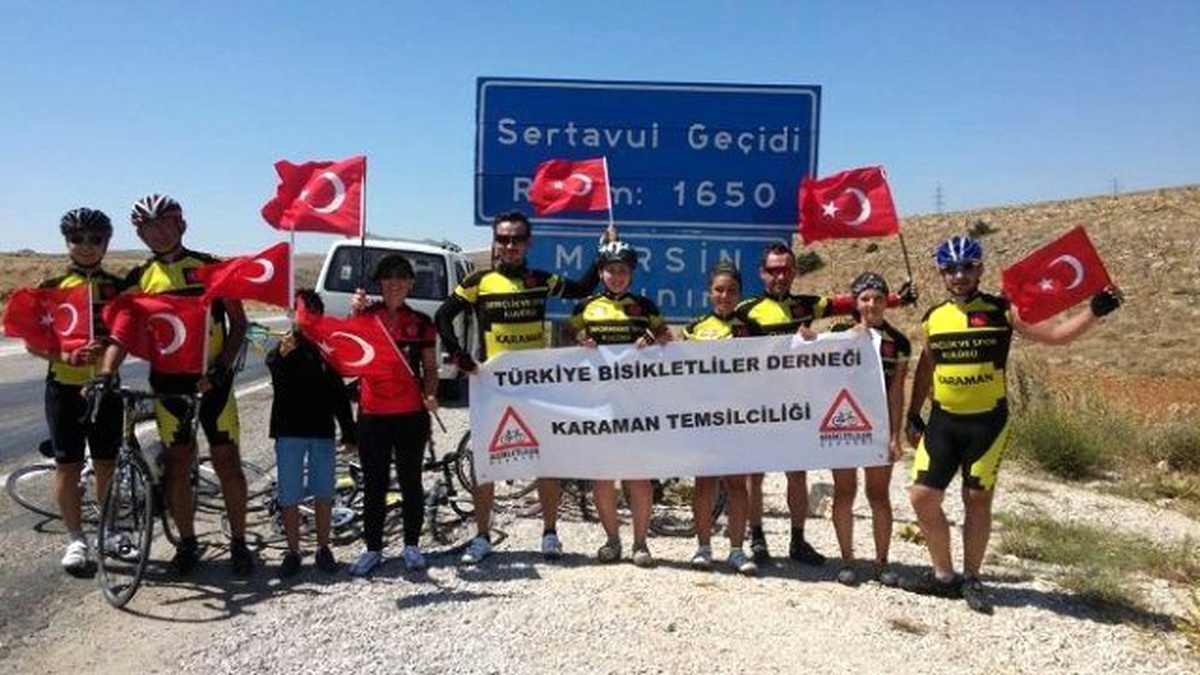 Karaman\'da Pedallar Zafer Bayramı İçin Çevrildi