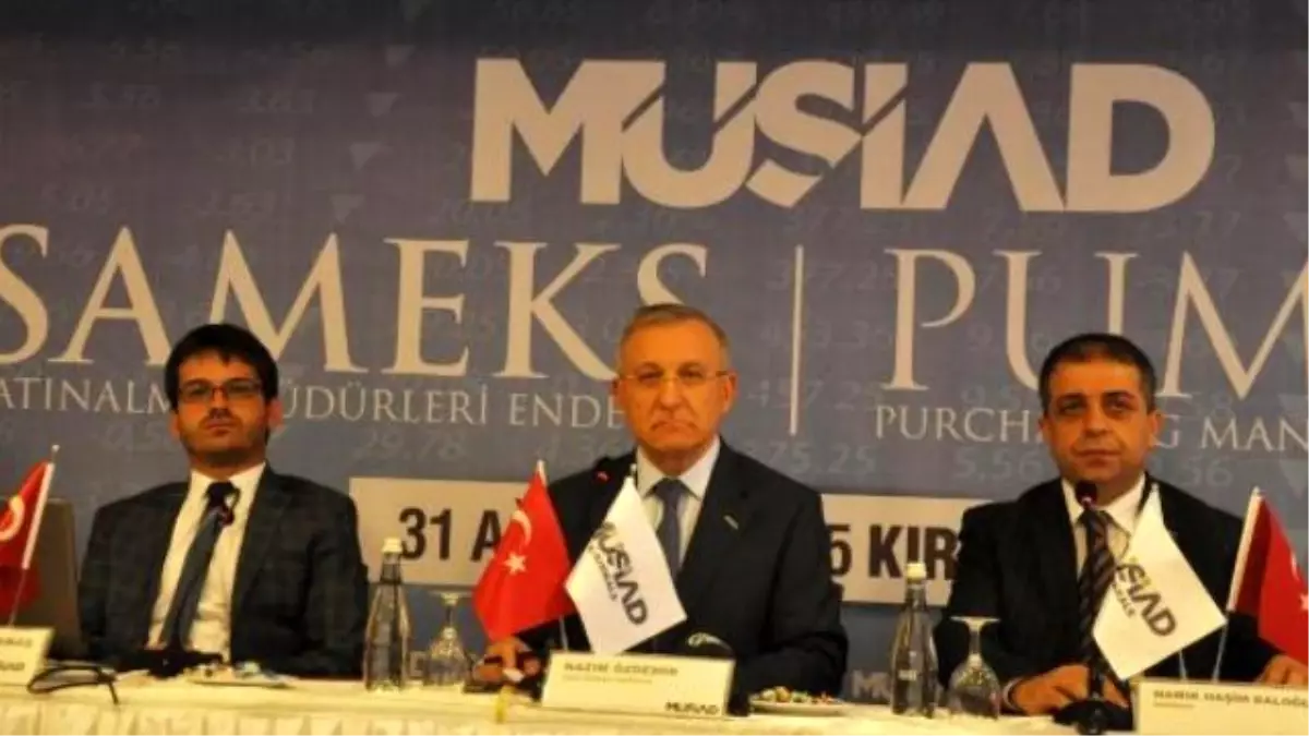 Müsiad: Sameks Verileri Ağustos\'ta 3.4 Arttı