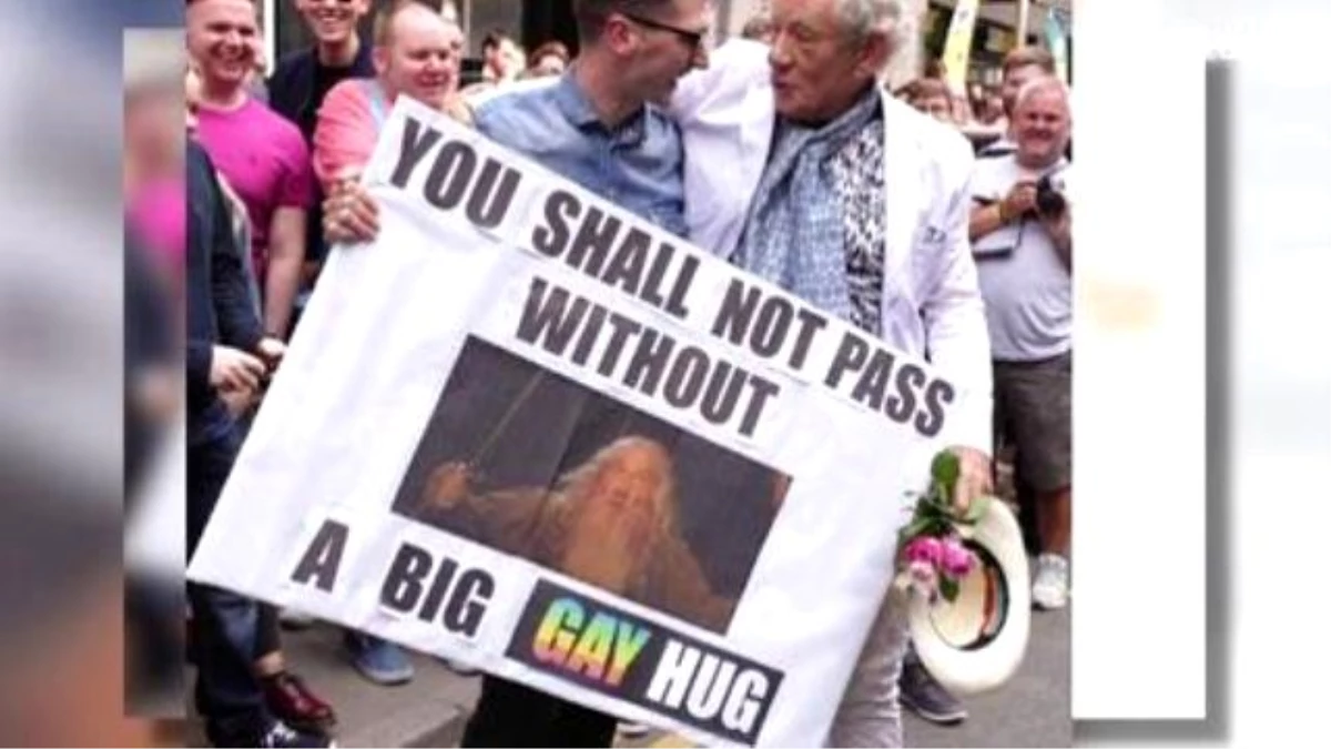 Sir Ian Mckellen Slays At Manchester Pride Parade
