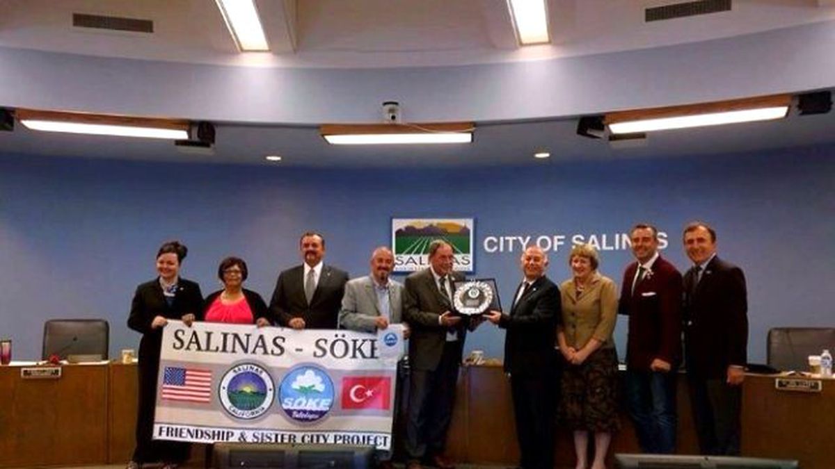 Söke ve Amerika\'nın Salinas Kenti Kardeş Oldu