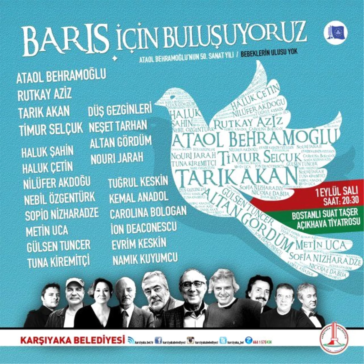 Ünlü İsimler \'Barış\' Diye Haykıracak