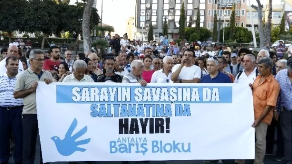 Antalya\'da 50 Örgüt "Barış Bloku" Oluşturdu