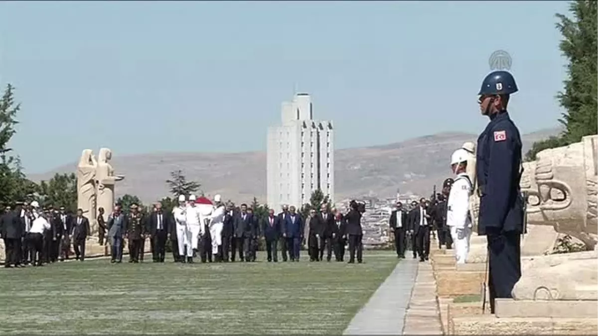 Bakanlar Kurulu\'nun Anıtkabir Ziyareti - Aa Kamerası