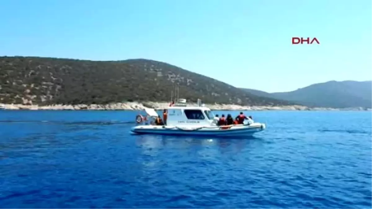 Bodrum - Botun Motoru Arızalanınca Umut Yolculuğu Sona Erdi