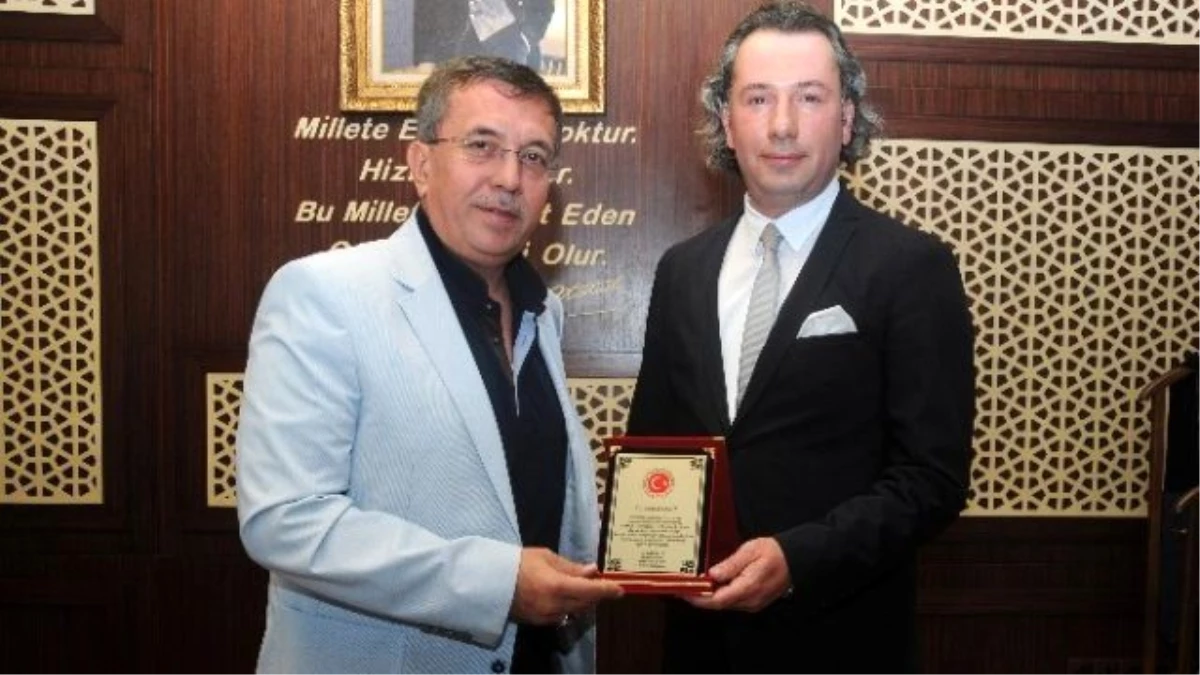 Pursaklar Belediye Başkanı Çetin\'e Spor Onur Ödülü