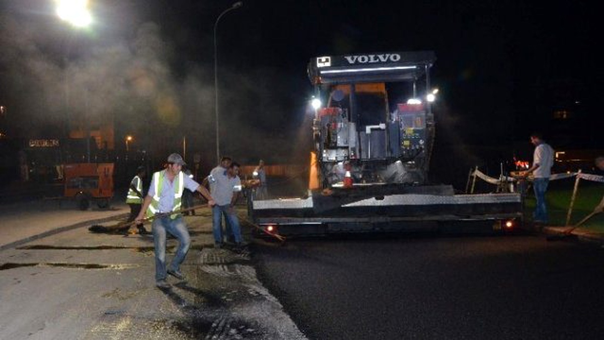 Sabaha Kadar Yol Bakım ve Onarım Çalışmaları