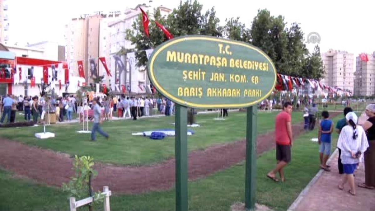 Şehit Er Barış Akkabak Parkı" Açıldı