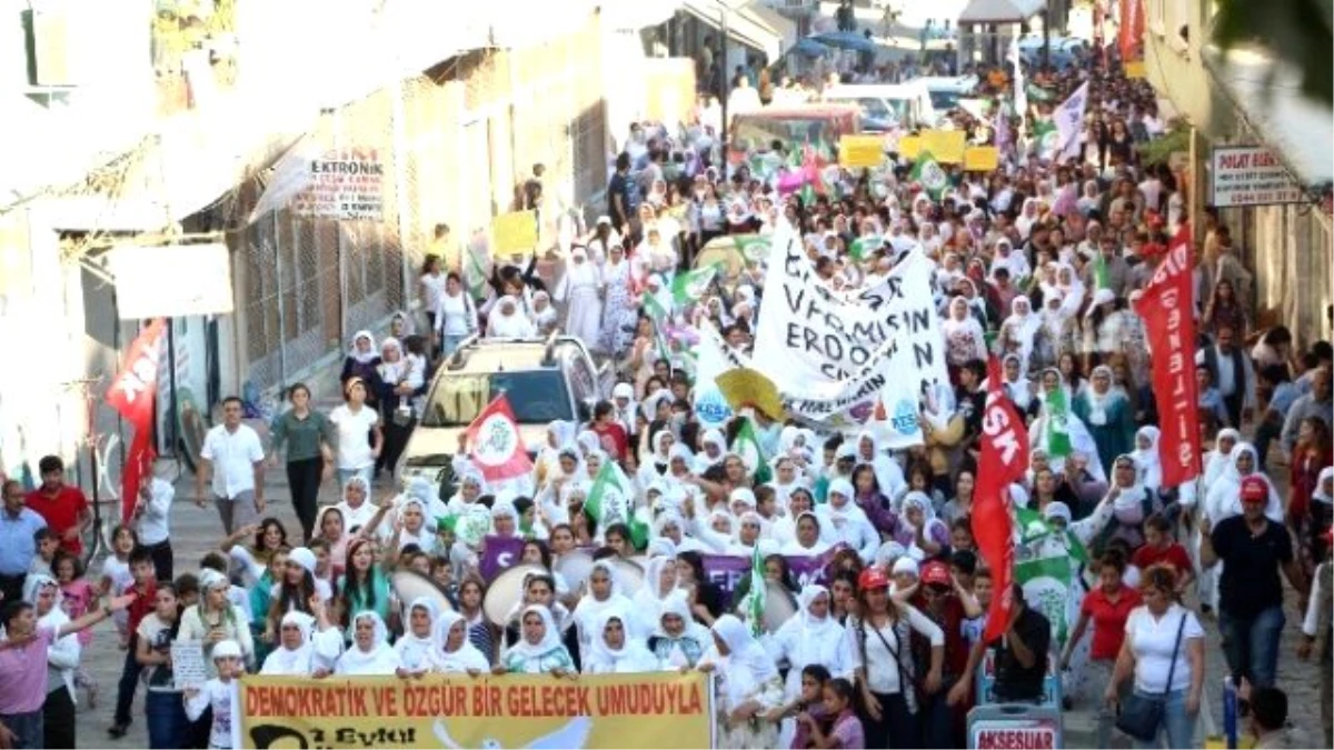 Şırnak\'ta 1 Eylül Barış Günü Yürüyüşü Yapıldı