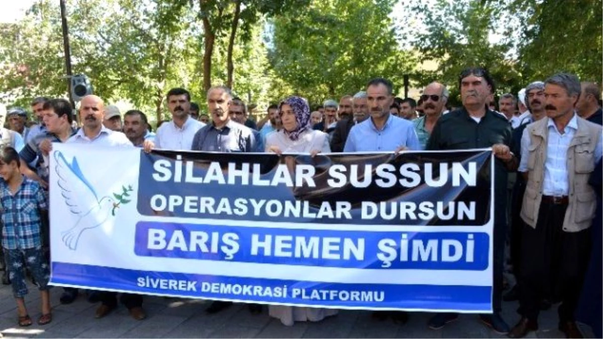 Siverek Demokrasi Platformu\'ndan Basın Açıklaması