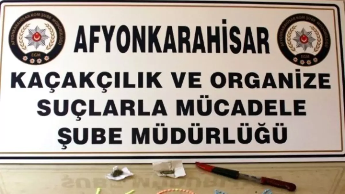 Afyonkarahisar\'da Uyuşturucuyla Mücadele