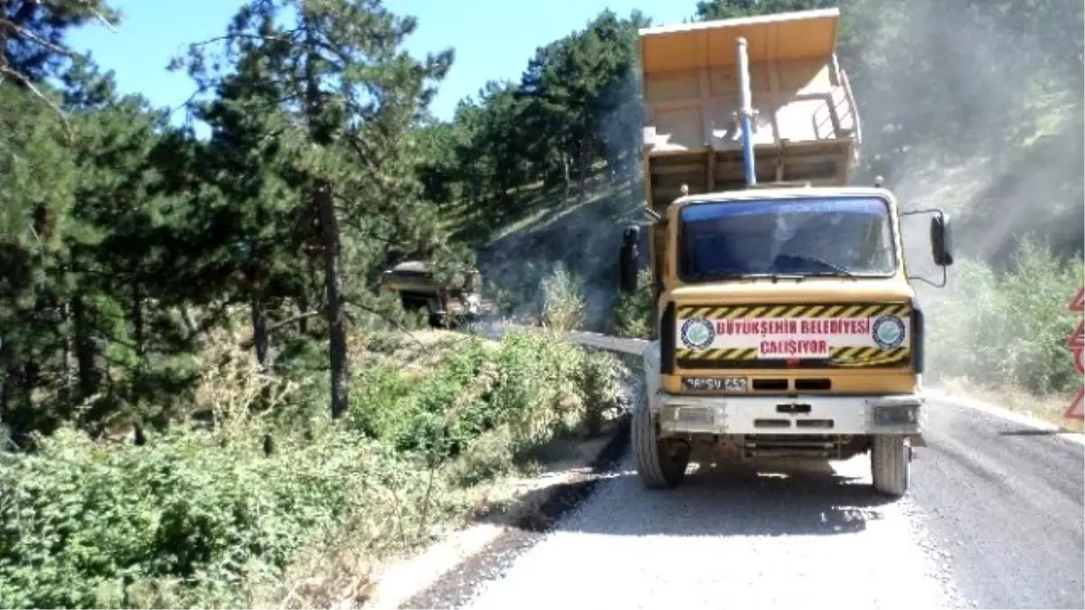 Alpu Alapınarlılar Asfalt Yola Kavuştu
