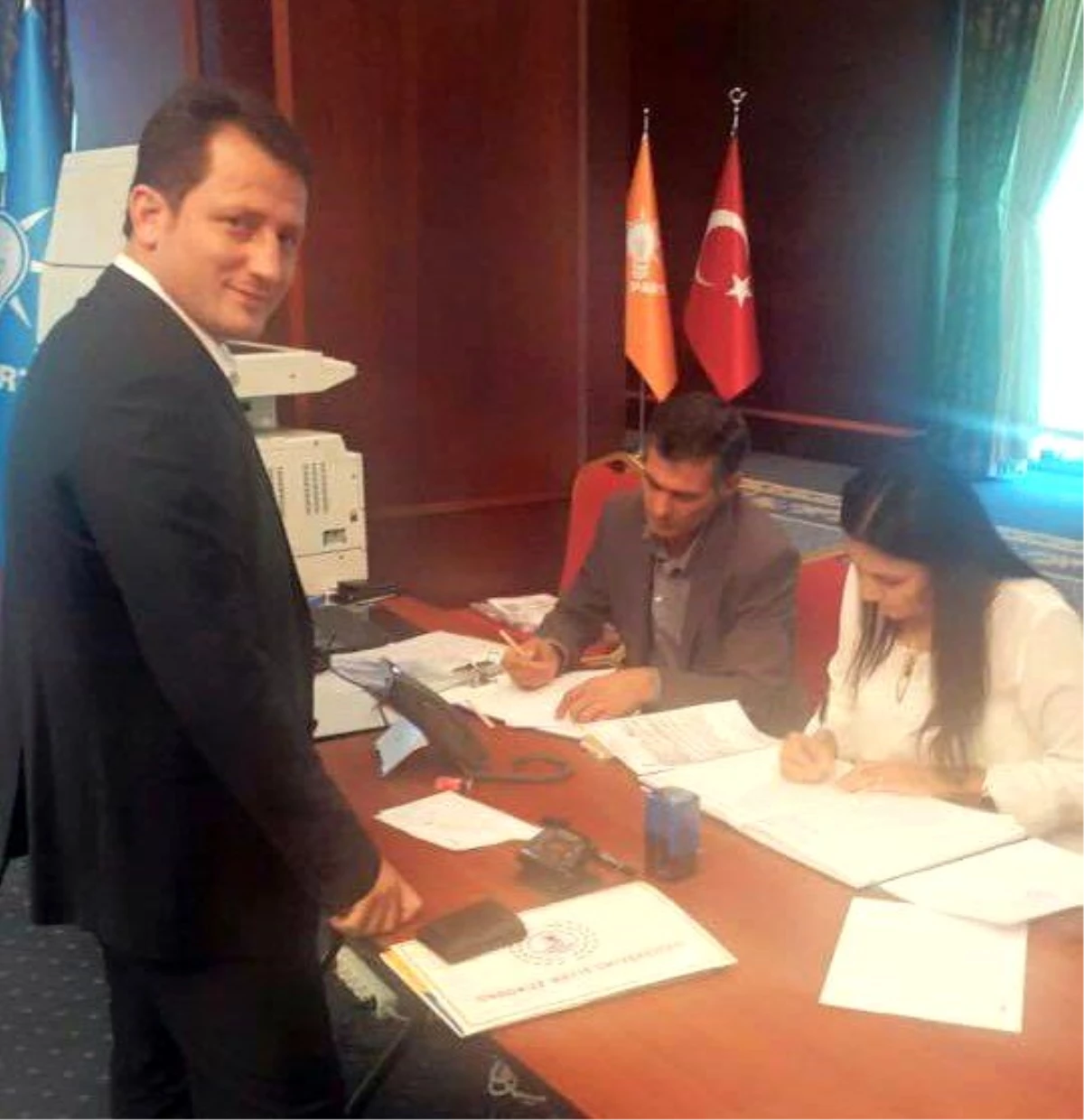 Dr. Numan Çabuk, AK Parti\'dan Aday Adaylık Başvurusunu Yaptı