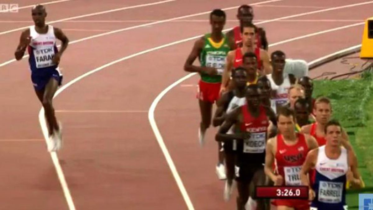 Efsane Atlet Mo Farah Su Molası Verdi Yine de Yarışı Birinci Bitirdi