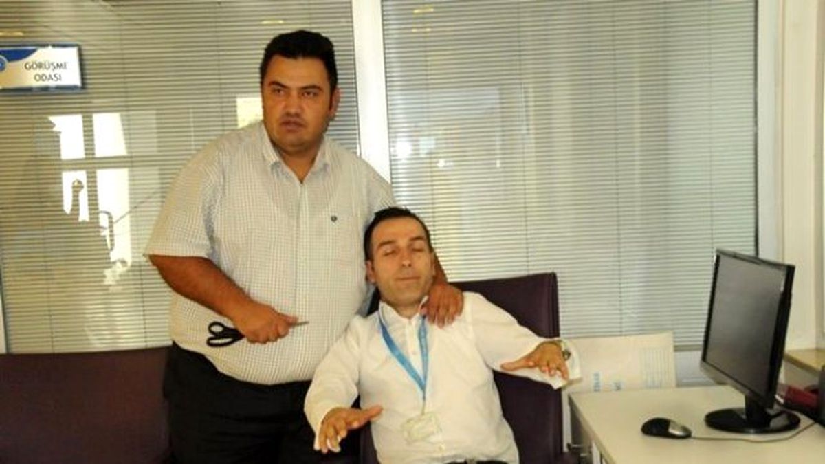 Hastanede Makaslı Tatbikat