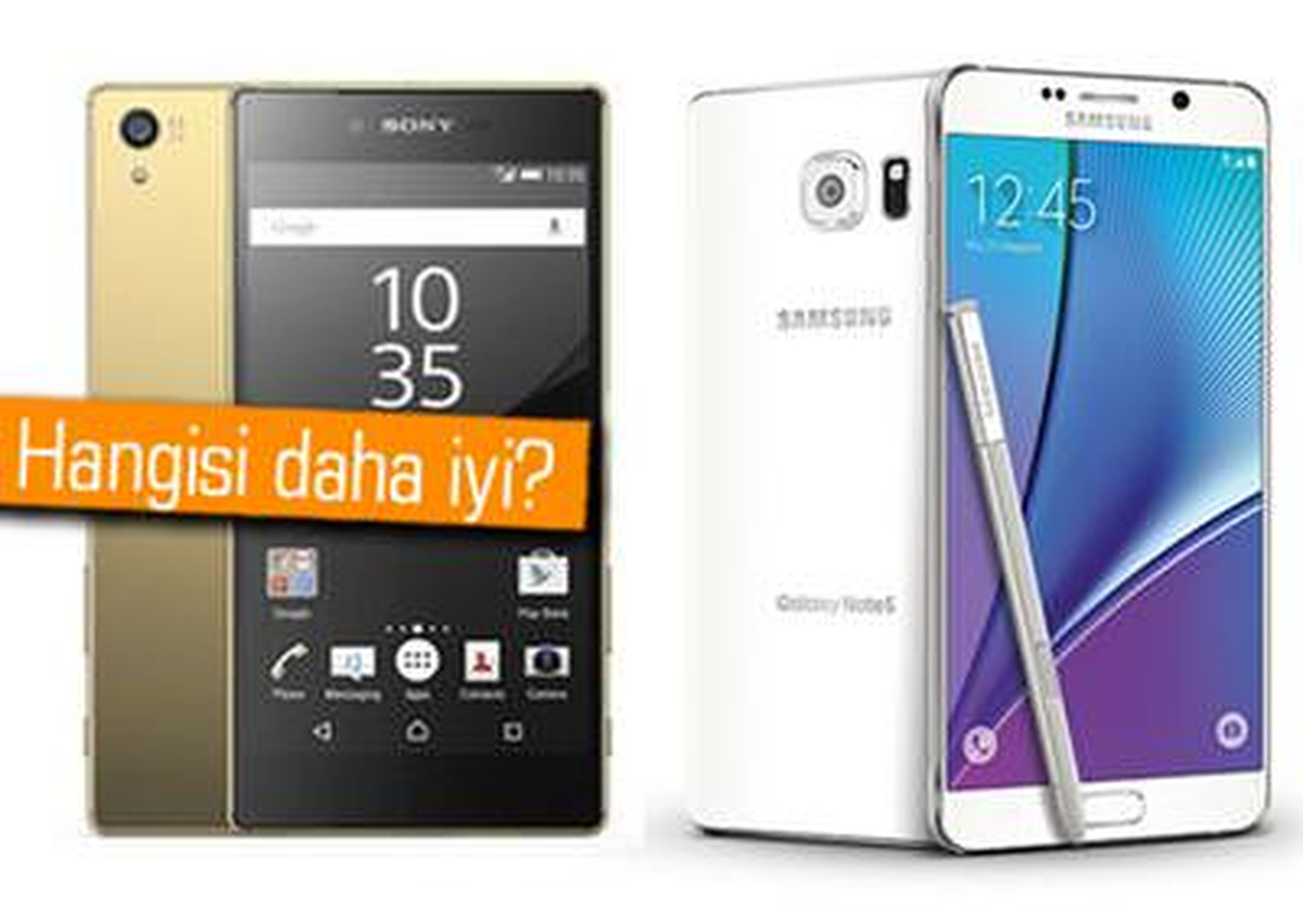 Ifa 2015: Xperia Z5 Premium ile Galaxy Note 5 Karşı Karşıya