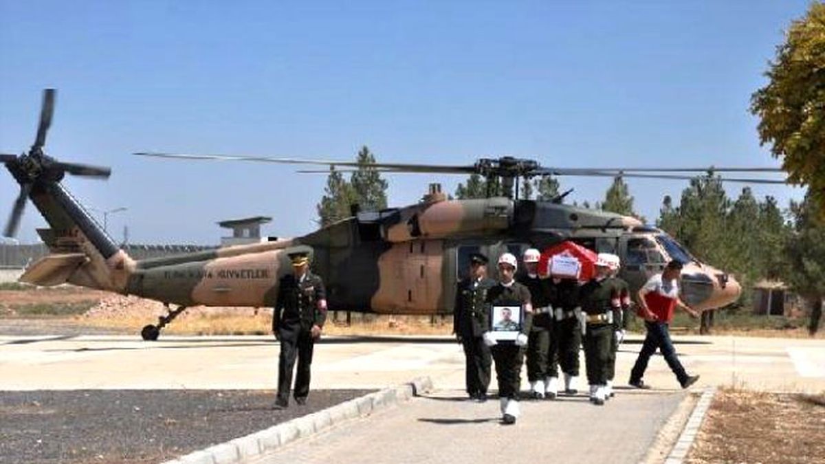 Kilis\'te Şehit Olan Yusuf Beylem İçin Gaziantep\'te Tören (2)