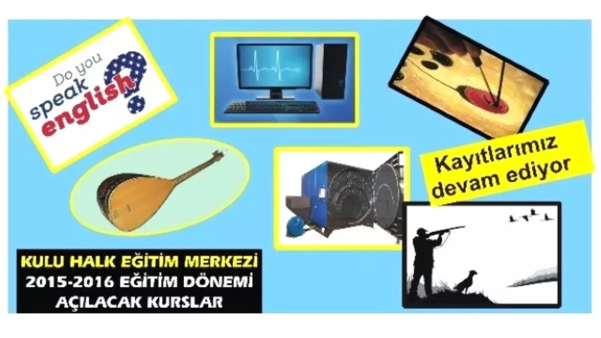 Kulu\'da Halk Eğitim Merkezi Kurs Kayıtları Başladı