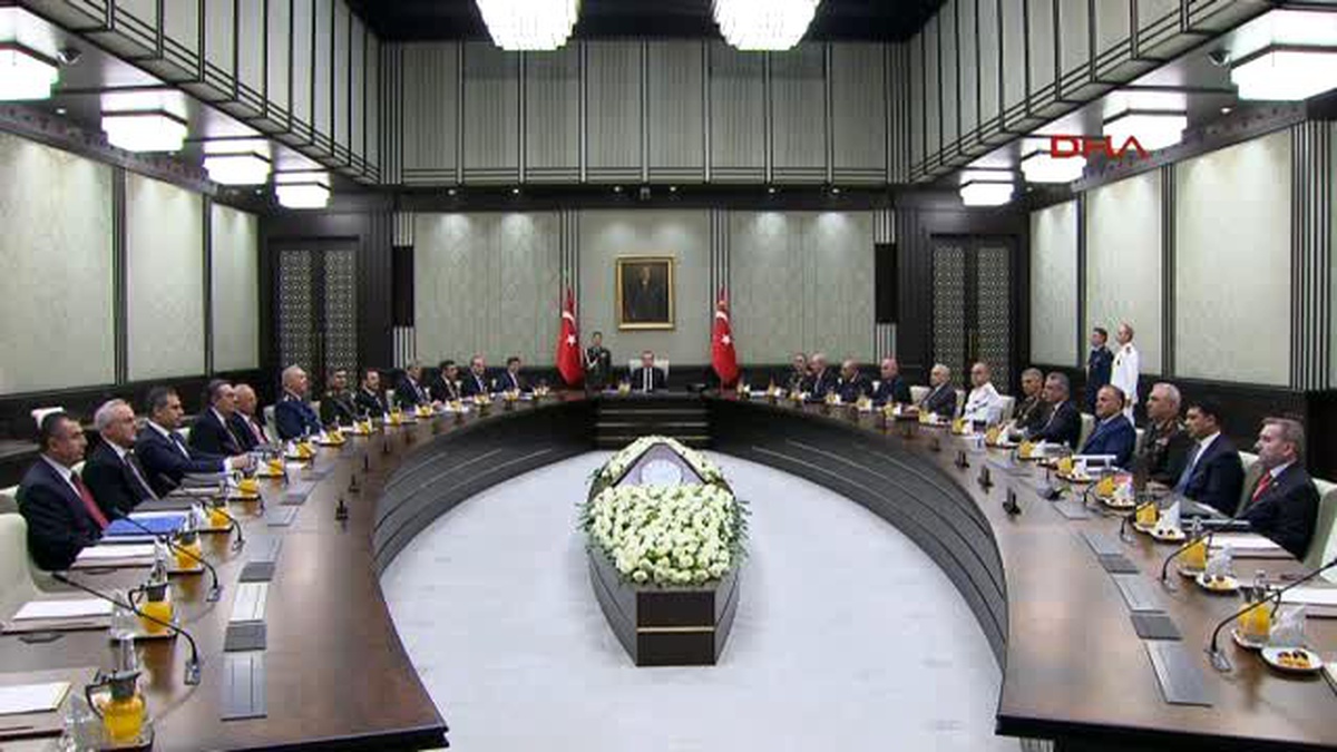 Mgk Cumhurbaşkanı Erdoğan Başkanlığında Toplandı