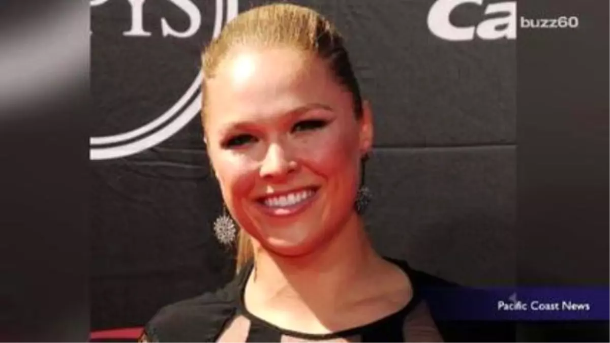 Ronda Rousey Accepts İnvitation To The Marine Corps Ball