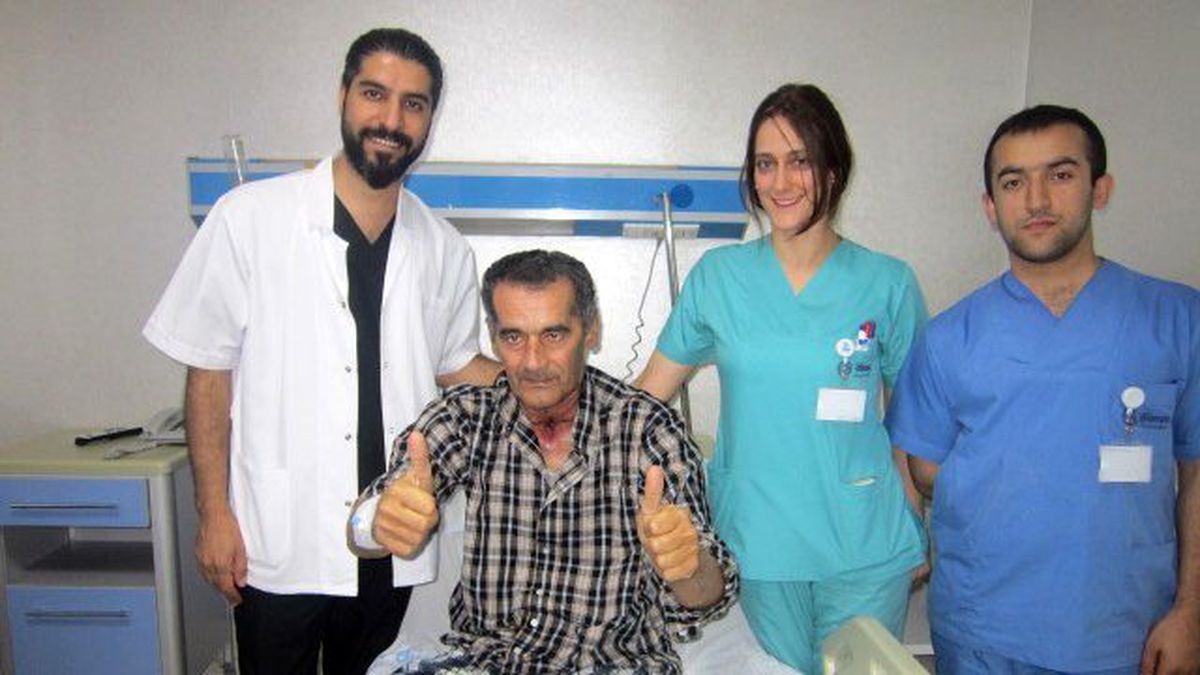 Suriyeli Sığınmacı Gırtlak Kanserinden Kurtuldu