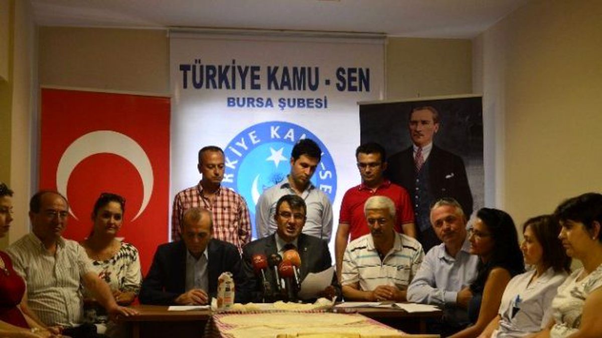 Türkiye Kamu-sen\'den Börekli Eylem