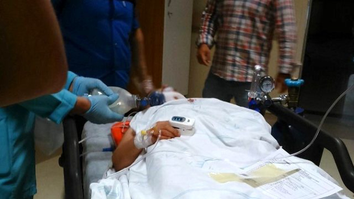 Üzerine Televizyon Düşen Çocuk Ağır Yaralandı