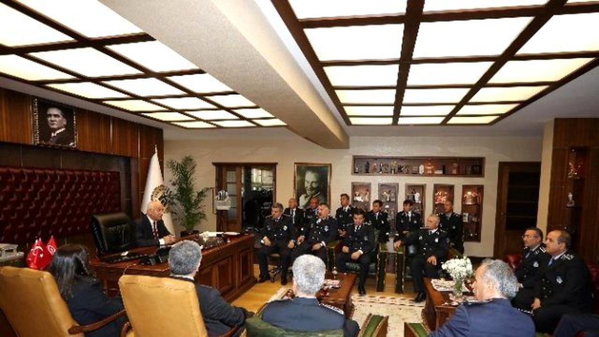 25 İlçenin Zabıta Müdürlerinden Yaşar\'a Ziyaret