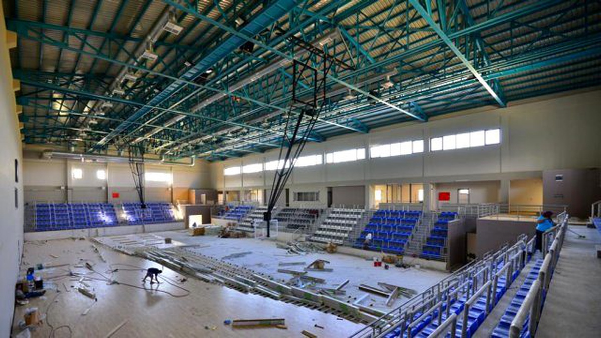 Başiskele Spor Salonu Tamamlanıyor