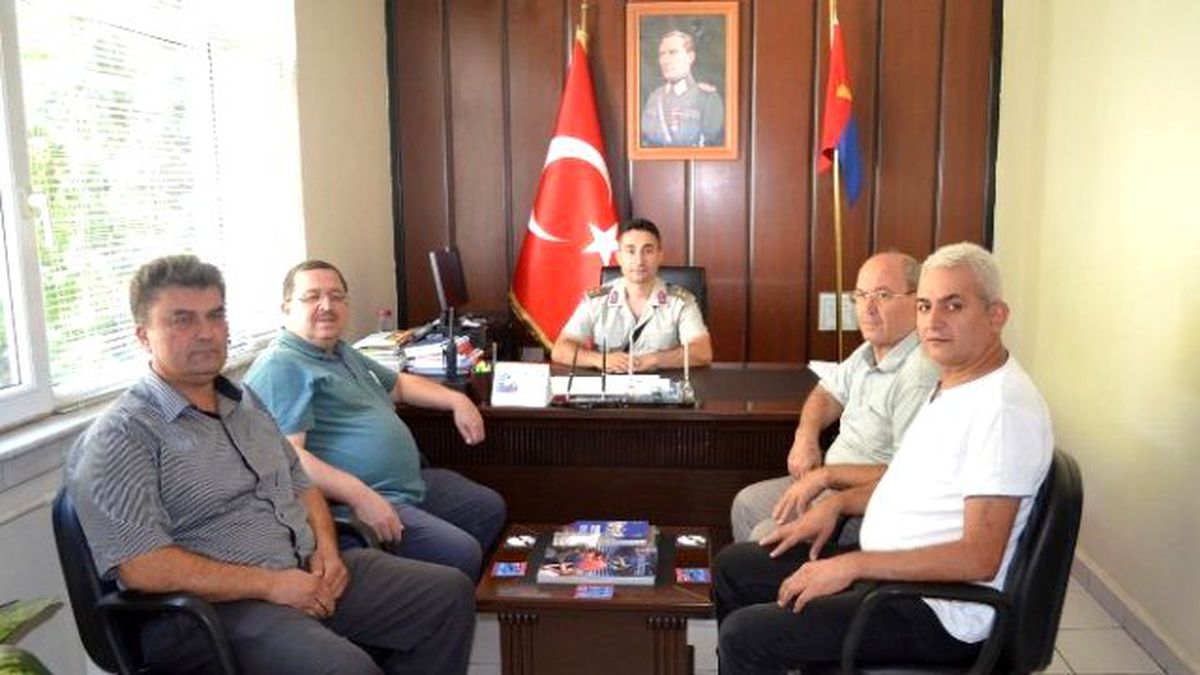 Başkanlardan Yeni Komutana Ziyaret