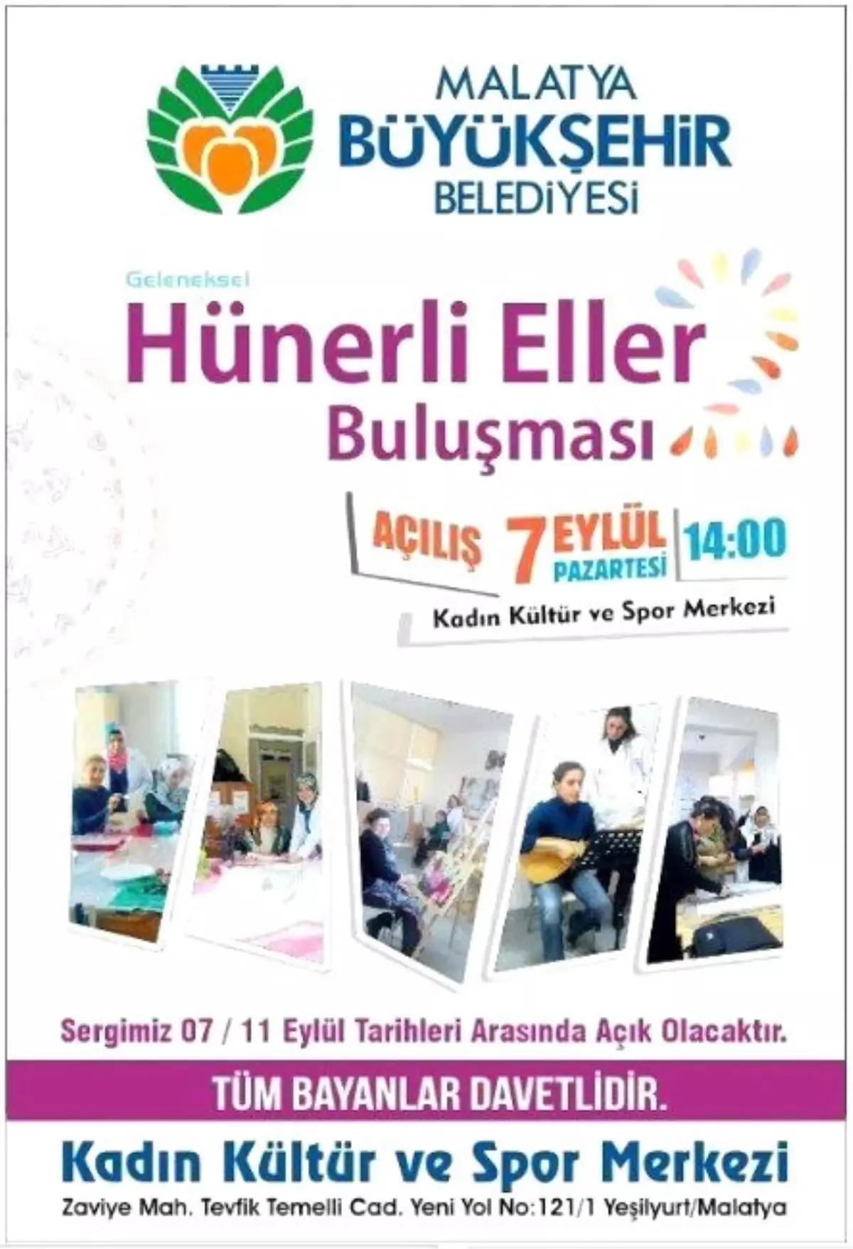 Hünerli Ellerin Eserleri Sergilenecek