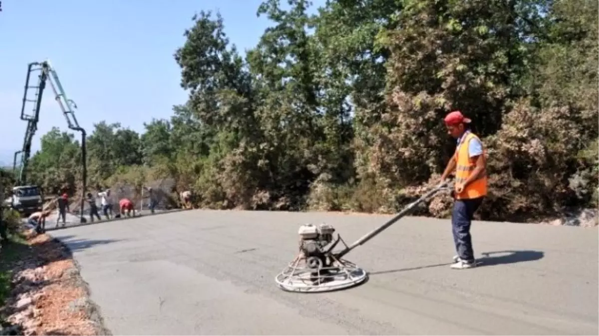 İzmit Dağköy-biberoğlu Köyleri Arasına Beton Yol