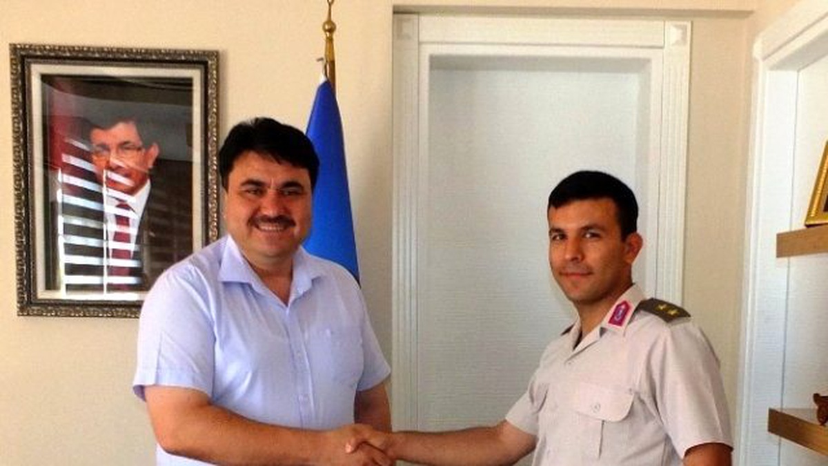 Jandarma Komutanından Ziyaret