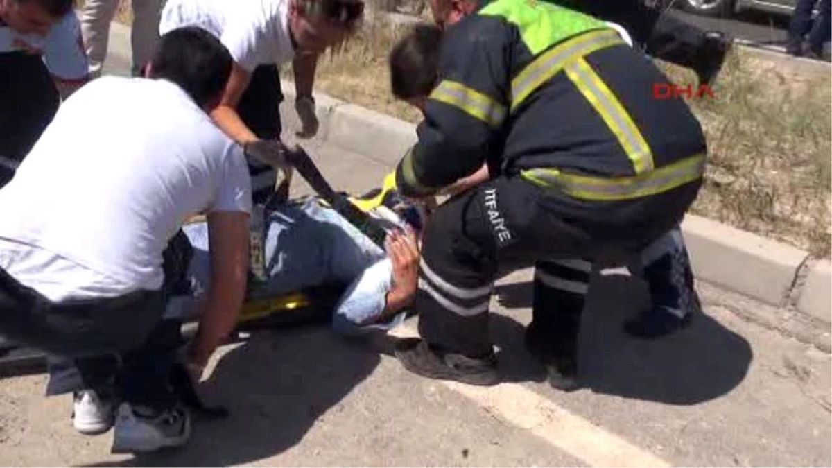 Nevşehir Takla Atan Otomobil Sürücüsü Yaralandı