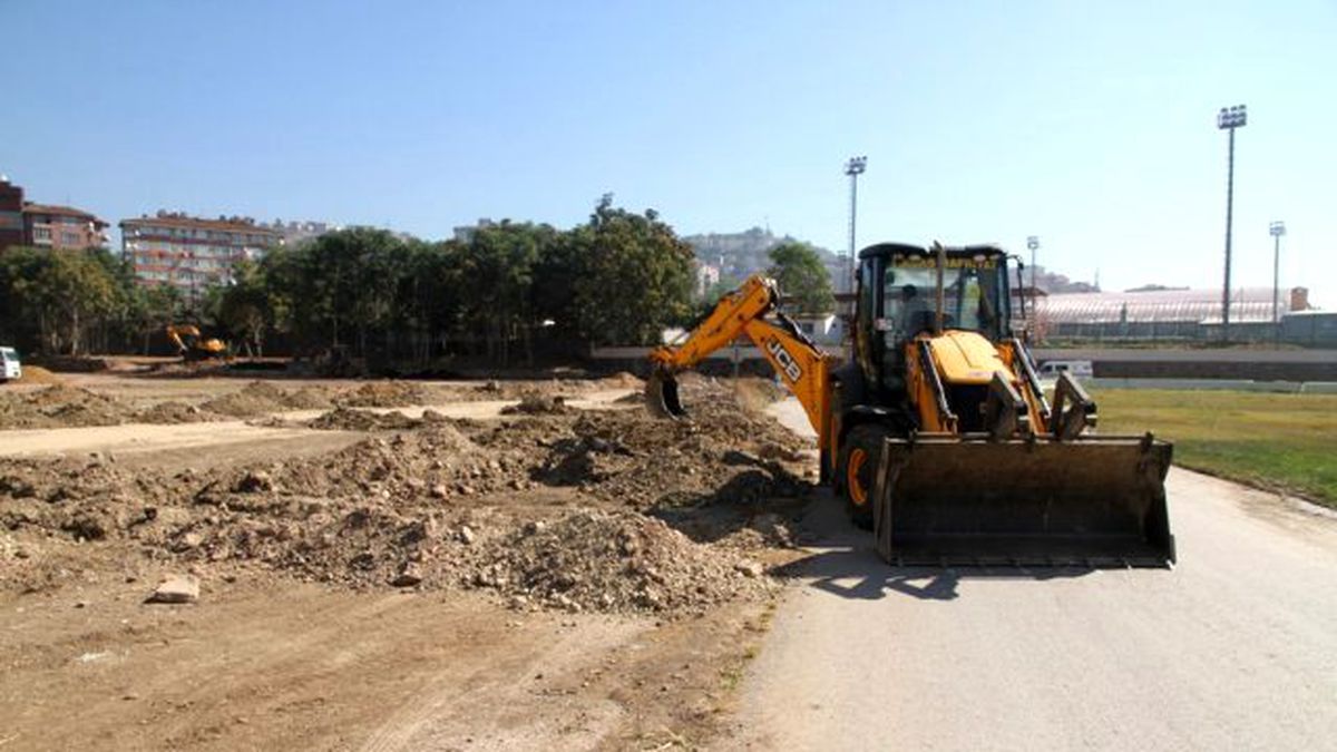 Seka Film Platosu'na Dinlenme Alanı