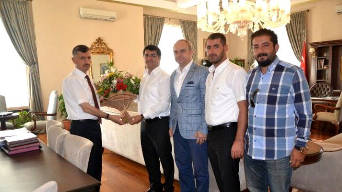 Vali Erdoğan Bektaş Magid\'i Ağırladı