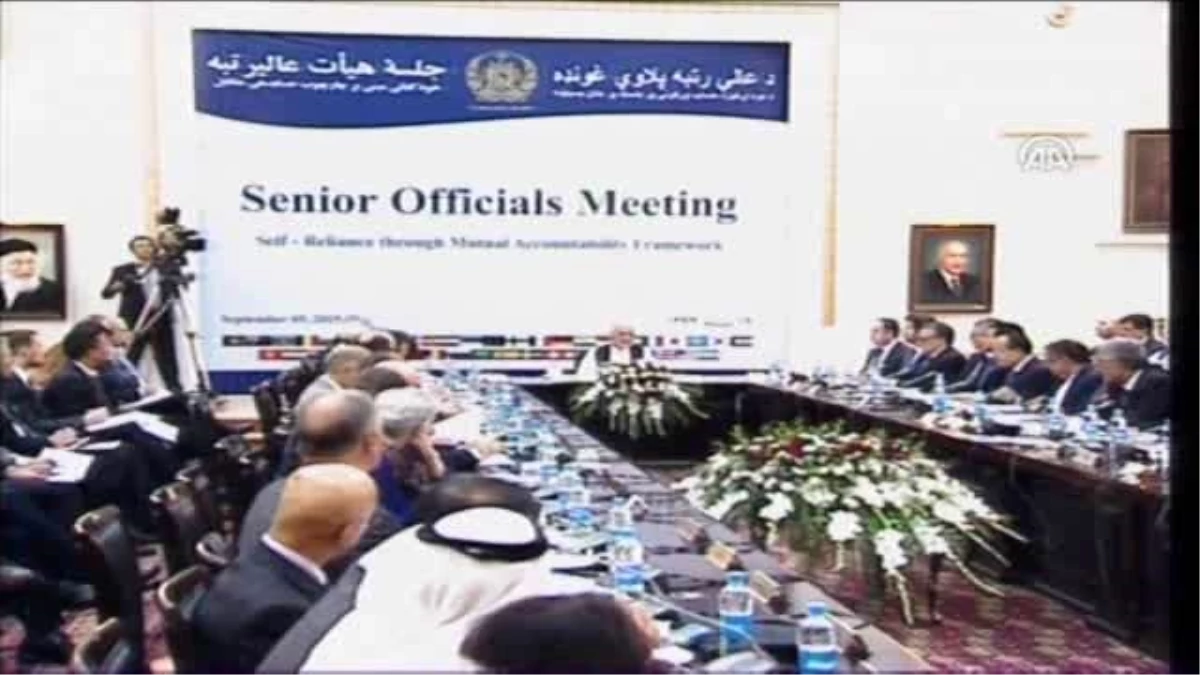 Afganistan\'da Kıdemli Yetkililer Toplantısı